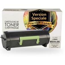 Réusinée LEXMARK 50F1U00 (501U) Certifiée Prestige Toner