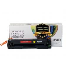 Compatible HP CF402X Toner Jaune Premium Tone