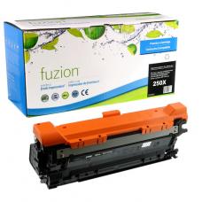 Reman HP CE250X, CE250A (504X) Toner Black Fuzion (HD)