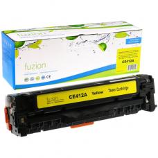 Recyclée HP CE412A Toner Jaune Fuzion (HD)