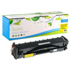 Compatible HP CF512A Toner Jaune Fuzion (HD)