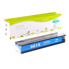 Compatible HP 981XL, L0R09A Cyan Fuzion (HD)