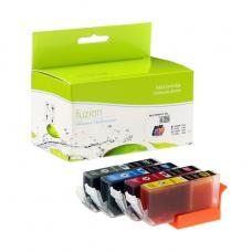 Compatible Canon CLI-221 Set of 4 colors Fuzion (HD) 